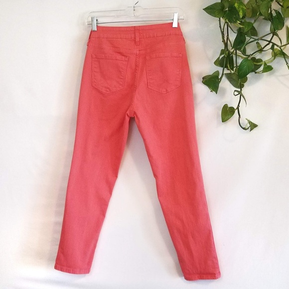 **SOLD** NYDJ Alisha Ankle Jean Papaya - Picture 4 of 8
